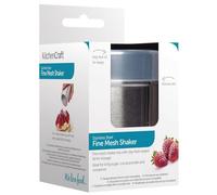 KITCHEN CRAFT STAINLESS STEEL FINE MESH. SHAKER & LID