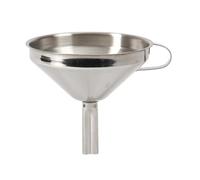 13cm Stainless Steel Funnel - Kitchen Craft Removable Filter - funnel kitchen craft removable filter 13cm stainless steel