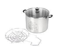 KITCHEN CROP VKP1130 Harvest Stainless Steel Multi-Use Canner with Temperature Indicator