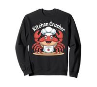 Kitchen Crusher Chef Job Enthusiast Crab Fun Sweatshirt