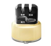 Kitchen Cutter Sharpener - Suction Base Fast Polish Gadget,Chef Cutter Sharpener | for Scissor Shears Men Chef Home Outdoor Travel Camping