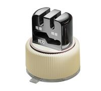 Kitchen Cutter Sharpening Tool | Suction Base Fast Polish Gadget,Chef Cutter Sharpener - for Women Home Kitchen Outdoor Travel Picnic Camping