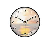 Kitchen Decor 10"/12"/14" Simple Round Wall Clock Modern Fashion Silent Interior Decoration Time Clock
