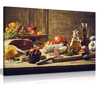 Kitchen Decor Wall Art Still Life Canvas Wall Art Picture Print (24x16)