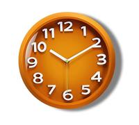 Kitchen Decor Wall Clock Living Room Bedroom Home Punch-Free Hanging Time Clock