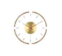 Kitchen Decor Wall Clocks Simple Wall Clock Creative Wall Clock Living Room Mute Fashion Brass Wood Acrylic Transparent Clock Time Clock