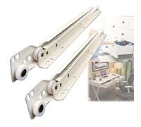 Kitchen Der Slides, Easy Installat, Smooth 2-Sect Pull-Out Guides for Wooden Ders and CABI, Perfect for Home nizat and STO Soluts