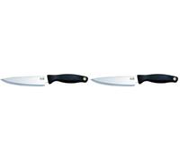Kitchen Devils S8602005 Lifestyle Cook's Knife, Black, 29x8.5x2 cm (Pack of 2)