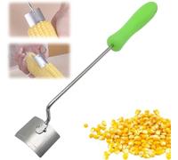 Kitchen Dining Loong Handled Stainless Steel Corn Cob Peeling Tool (one)