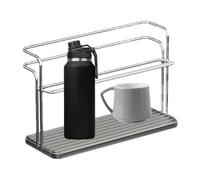 Kitchen Dish Drying Rack Space Saving Storage Shelf Bottle Holder
