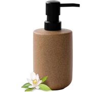 Kitchen Dish Soap Dispenser Ceramic Dispenser Modern Black ABS Press Bottle For Shampoo Conditioner Restroom Accessories(350ml/11.83oz)