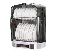 Kitchen Disinfection Cabinet - UV Sterilizer with Drying and Lighting for Tableware, Ideal for Families of 4-10