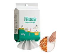 Kitchen disposablee Rags-120 Draws, Reusable Thick Oil-Absorbing Paper | Wall-Mounted Wet and Dry Washable Dishcloth Thick Towels for Cleaning, Bathroom and Dormitory