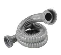 Kitchen Double-Head Sink Under The Water Pipe Dish Basin Sink Double Screw Drain Pipe Connection Hose Extension Fitting for Kitchen, Bathroom(58-50CM)