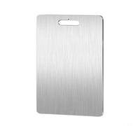 Kitchen Double Sided Chopping Board, Stainless Steel Cutting Board, Multifunctional Cutting Board For Kneading Dough Vegetable Fruit(20 * 29)