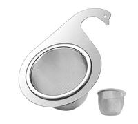 Kitchen Drain Basket Swan Drain Rack Corner Strainer Baskets,Sink Food Strainer, Kitchen Sink Drain Basket, Fine Mesh Strainer for All Sink
