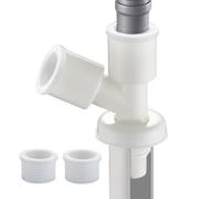 Kitchen Drain Link: Sink Pipe Adapter, Telescopic Sink Waste Trap | Y Shape Male And Female Threaded Connectors, Tub Splitter Replacement