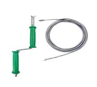 Kitchen Drain Snake - Flexible Pipe Unclogger Tool | Manual Electric Compatible Tube Descaling Cleaner, Sewer Blockage Removal Auger For Sink Toilet Bathtub Shower Plumbing Maintenance