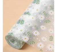 Kitchen Drawer Liner, Shelf Liners for Kitchen Cupboards, Non-Adhesive Cabinet Liner, Waterproof & Non-Slip Cupboard Liner, 30x300CM EVA Fridge Shelf Liner for Shelves, Shoe Racks