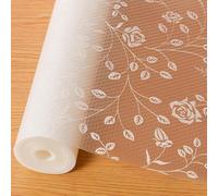 Kitchen Drawer Liner, Shelf Liners for Kitchen Cupboards, Non-Adhesive Cabinet mat, Waterproof & Non-Slip Cupboard mat, 30x300CM EVA Fridge Shelf pad for Shelves, Shoe Racks