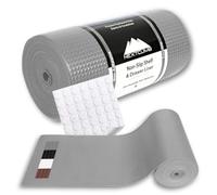 Kitchen Drawer Liners Shelf Liners for Kitchen Cabinets - Truly Non Slip, Non Adhesive Kitchen Cupboard Liners - Easy Cut/Fit, Protect Any Shelves, Wardrobe, Bathroom Surfaces (Grey, 30 x 600cm)