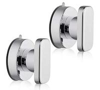 Kitchen-dream Door Handle with Suction Cup, 2 Pack Handles for Drawer Cabinet Fridge Door Glass Portable Mobility Handles with Strong Suction Cup for Bathroom