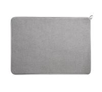 Kitchen Drying Mat | Absorbent Microfiber Non-Slip | Drainage Mat for Dish Drainer for Coffee Holders Utensils Copper Pots Boilers Home Apartment Restaurant Farm