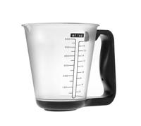 Kitchen Electronic Measuring Instrument Multi Function Digital Measuring Jug Kitchen Weigh Temperature Volume Cup Scale with Detachable LCD Display Black, Usage en Cuisine