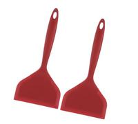 Kitchen Essential Silicone Spatula Comfortable Grip Frying Spatula Suitable for Daily Cooking and Camping Use Outdoor Camping BBQ