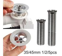 Kitchen Essentials Reliable 125pc Set of Brass Strainer Screws for Effective Drain Management (5pc 35 mm)