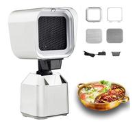 Kitchen Exhaust Fan Portable Range Hood with Adjustable Angle Height & Detachable Filters, Speed Low Noise Desktop Cooker Hood for Indoor BBQ, Hot Pot, RV Kitchens