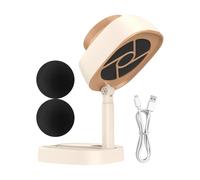 Kitchen Exhaust Fan - Rechargeable Foldable Desk Purifier System, Five Speed Portable Ventilation Device Managing Cooking Vapors Grease Fumes Heat For Stove Oven Cooktop Areas | Compact Airflow