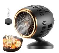 Kitchen Extractor Extractor Fan Silent Mini Tabletop Ventilation Hood for BBQ Hot Pot Fondue Camping - Desktop Cooker Hood Countertop Kitchen Hood