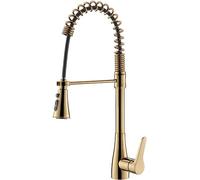 Kitchen Faucet 360 Degree Rotation Rule Shape Curved Outlet Pipe Sink Faucet
