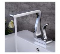 Kitchen Faucet Basin Black Brass Cold and Hot Single Sink,s