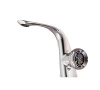 Kitchen Faucet, Basin Mixer Tap, Single Lever Hot and Cold Water Supply, Durable Brass Construction for Kitchen or Bathroom, Easy to Install, Modern Design