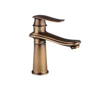 Kitchen Faucet Bathroom s Bathroom Sink Antique Brass Black Bathroom Bathroom Sink s Compatible with Sink 1 Hole Compatible with Washbasin,Black A Mixer Tap