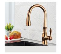 Kitchen Faucet - Brushed Nickel 360° Swivel Pull Out Mixer Tap for Effortless Water Control & Stylish Sink Upgrade - Easy to Install