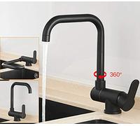 Kitchen Faucet Can Be and Rotated 360 ° Window Taps Fold Faucets Copper Water-Tap Single Handle Faucet Sink Hot and Cold Tap Anti-Collision/a Full Moon