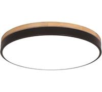 Kitchen Faucet Chandelier LED recessed Wooden Round Lamp Tricolor Dimmable Ultra Thin Chandelier,Pendant Lighting Ceiling