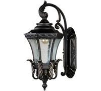 Kitchen Faucet European Industrial Rustic Outdoor Light Fixture V-intage Glass Exterior House Porch Patio Single Head Retro Metal Wall Lamp,Pendant Lighting Ceiling