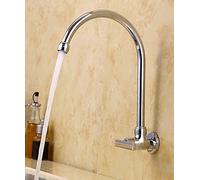 Kitchen Faucet,-Faucets, Faucets, Concealed Kitchen Faucet, All Bronze, Wash Basin, Horizontal, Single, Cold, Rotating, Faucet, Wash Basin, Laundry, Pool, Mop, Pool Faucet/Ordinary Mouth/U-S