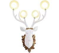 Kitchen Faucet LED G4 White Deer Head Lamp Living Dining Room Background Photo Decoration Wall Light,Pendant Lighting Ceiling