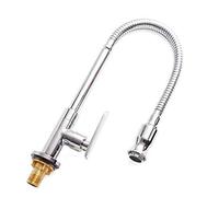 Kitchen Faucet,Modern Pull-Out Shower for The Kitchen, Single Lever Mixer, Sink, Chrome faucets, Deck mounting, Single Hole mounting
