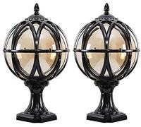Kitchen Faucet Pendant Ceiling, E27 Victoria Retro Waterproof Pillar Light Outdoor Fence Garden Doorpost Lamp European Traditional V-intage Villa Door Post Lantern Landscape Lighting LED Column