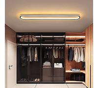 Kitchen Faucet Pendant Hallway Aisle Veranda Light Ceiling Lamp Dimmable LED Indoor Lighting Metal Frame Acrylic Ultraslim Long Strip Lobby Hall Balcony Minimalistic [Energy Class A]