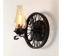 Kitchen Faucet Pendant Lighting Ceiling, European American Mediterranean Steampunk Light Retro - Living Room Attic Cafe Hall Bar Decor Interior Kerosene Lamp Bronze Round Iron Wall Sconce E