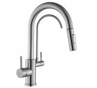Kitchen Faucet Rea Eco Fresh Brush Nickel, Brass