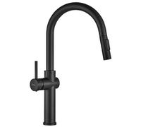 Kitchen Faucet Rea Fresh High Black, Brass