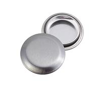 Kitchen Faucet Sink Hole Cover, 2pcs Brushed Stainless Steel Faucet Tap Hole Cover, Kitchen Sink Plugs for Holes (Dia. 32mm)